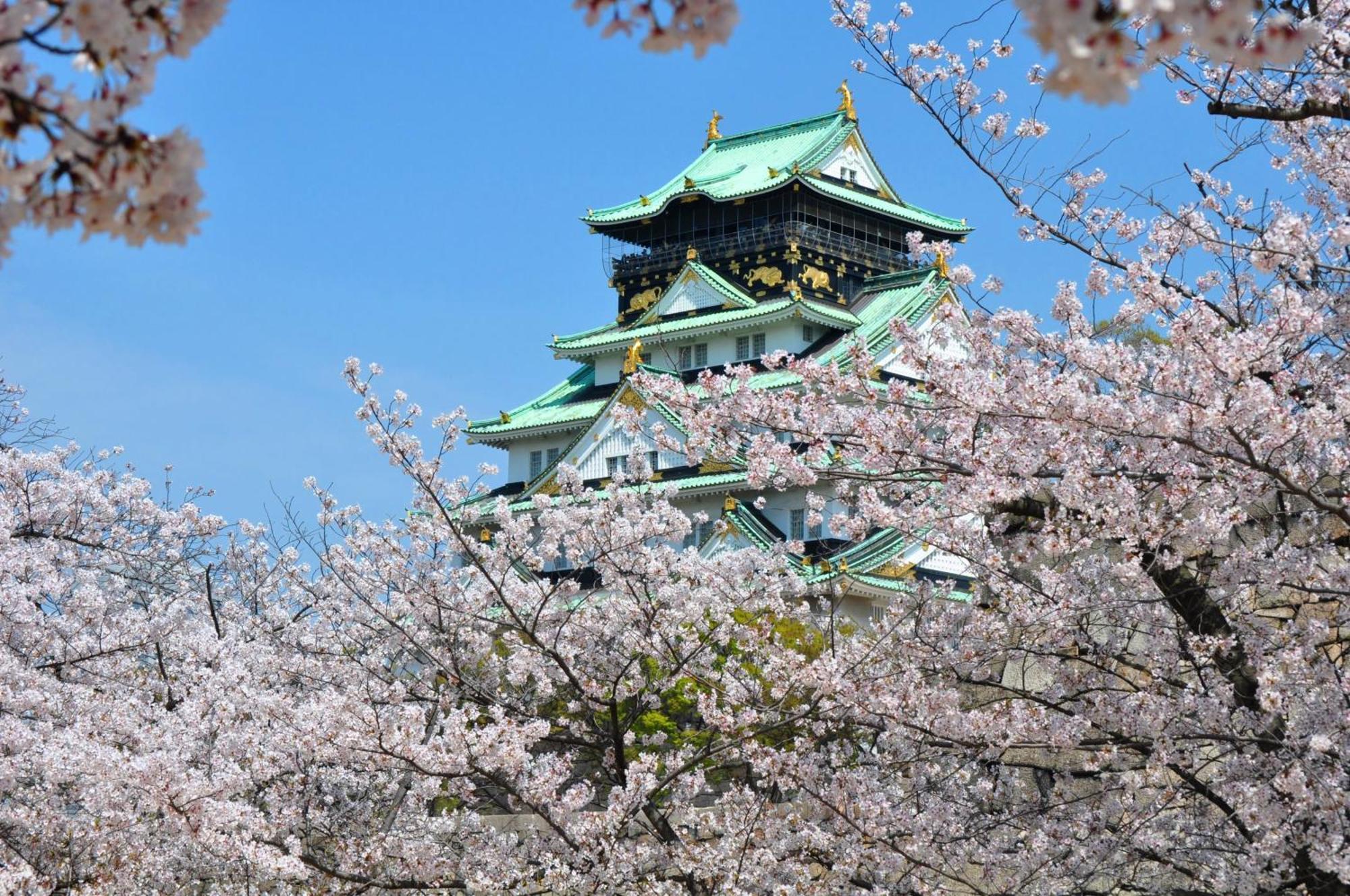 Hotel New Otani Осака Екстер'єр фото Osaka Castle